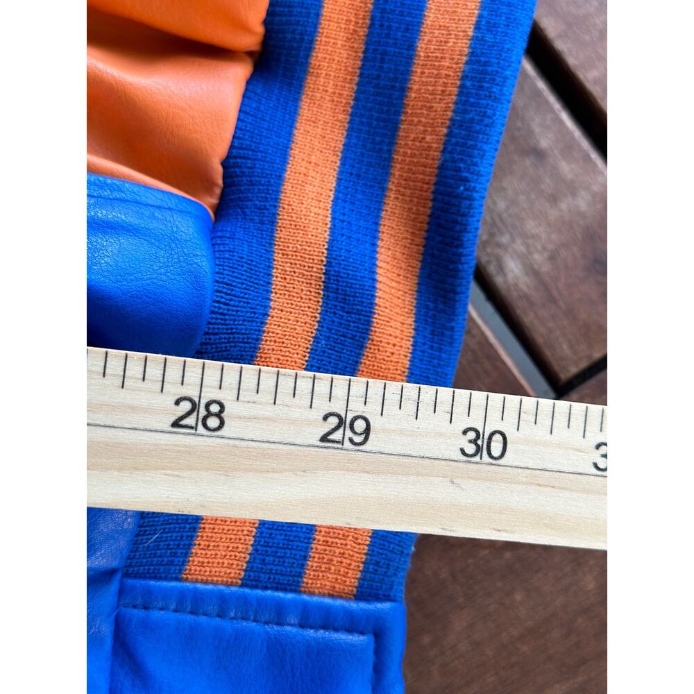Vintage Steve and Barry’s Florida Gators Faux Leather Varsity Jacket Unisex XXL - Picture 10 of 13